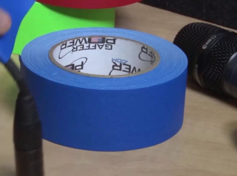 Gaffer Power Gaffers Tape 2 Inch | Electric Blue | USA Made Quality | Leaves No Residue - Image 2